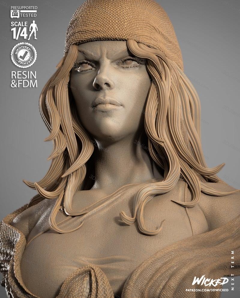 3DWicked 漫威 艾丽卡