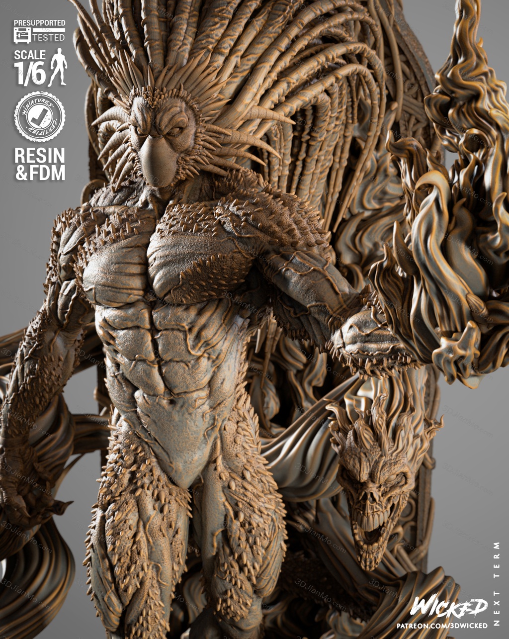 3DWicked 漫威 黑心怪