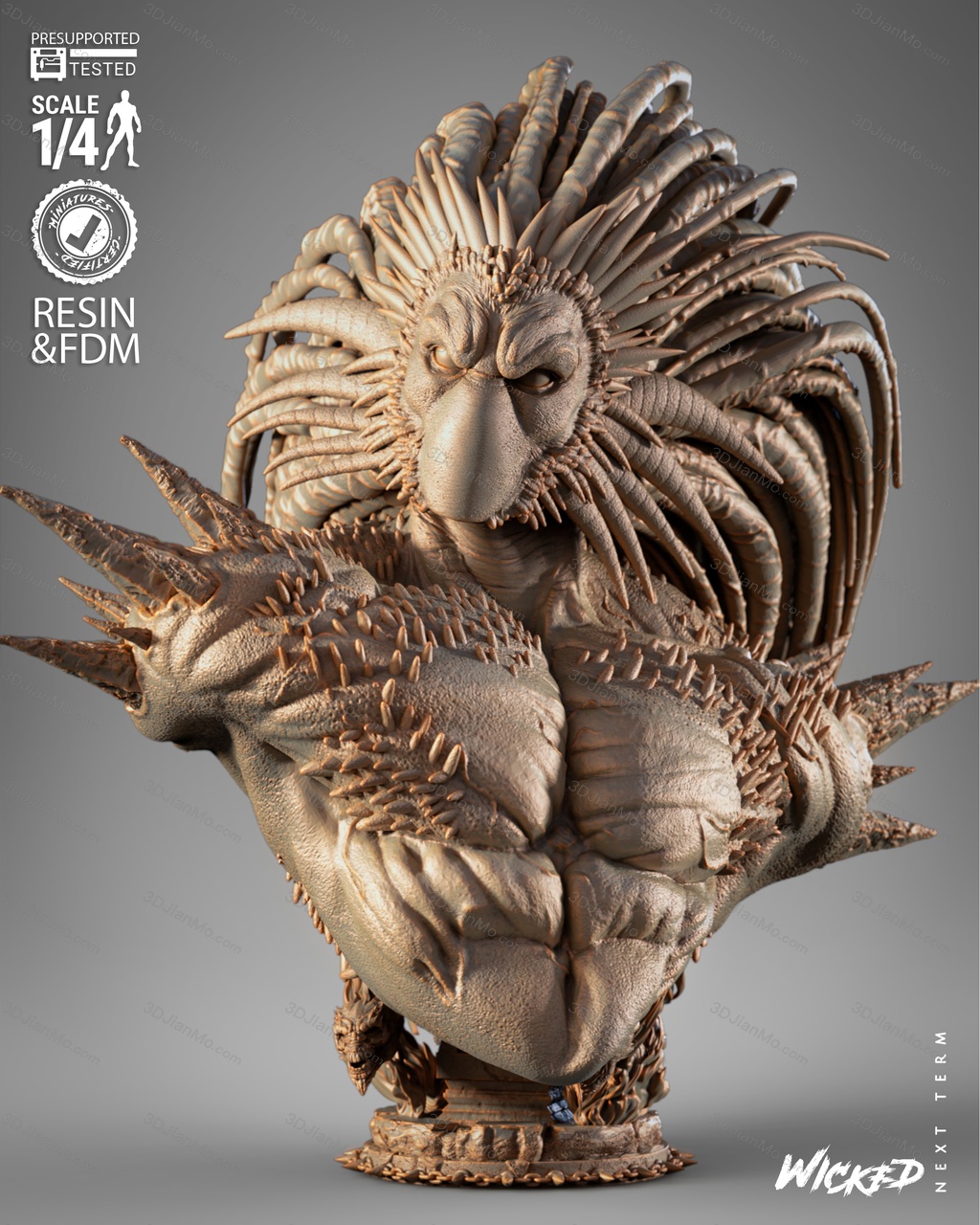 3DWicked 漫威 黑心怪