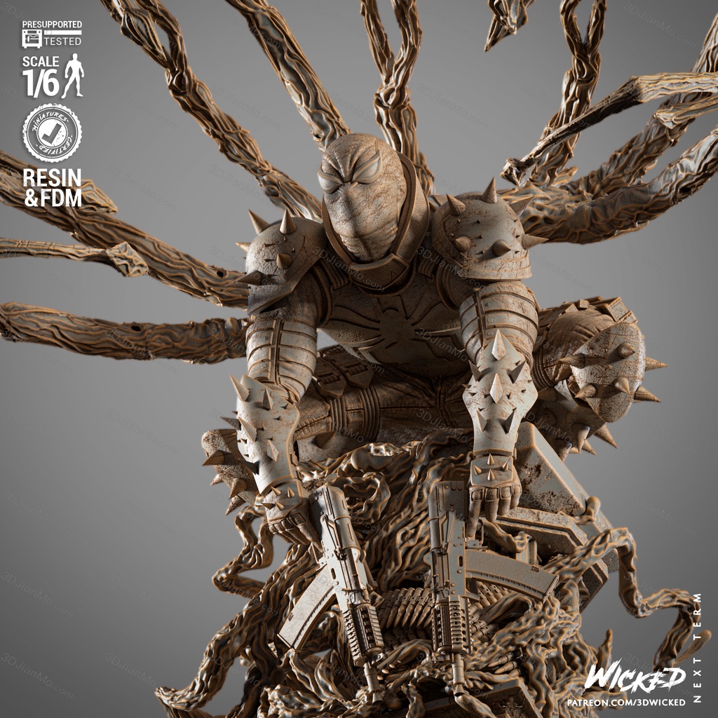 3DWicked 漫威 毒液特工