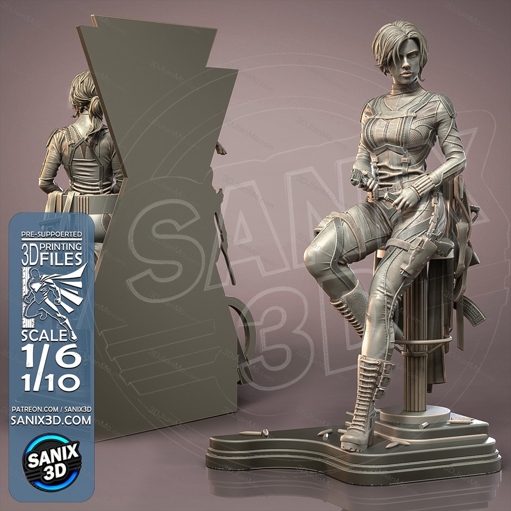 Sanix3d 漫威 娜塔莎·罗曼诺夫