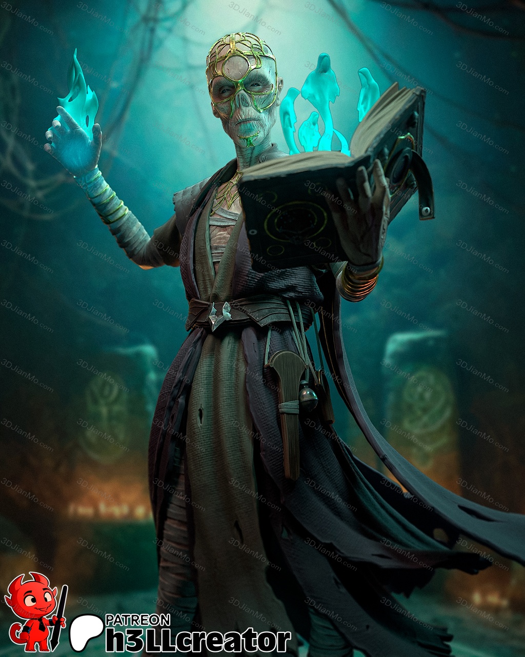 H3LL 博德之门 白骨老爹