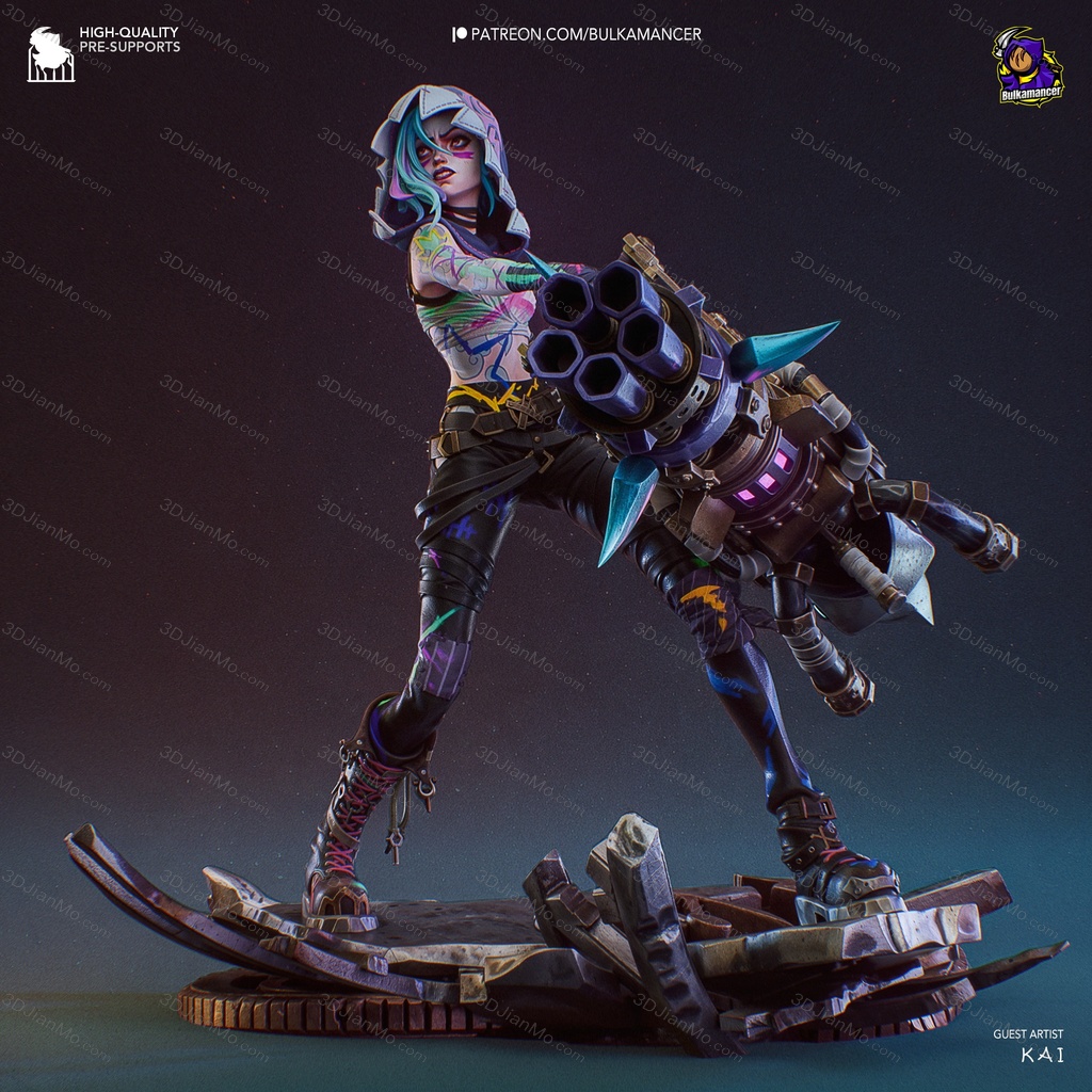 Bulkamancer 英雄联盟 金克丝