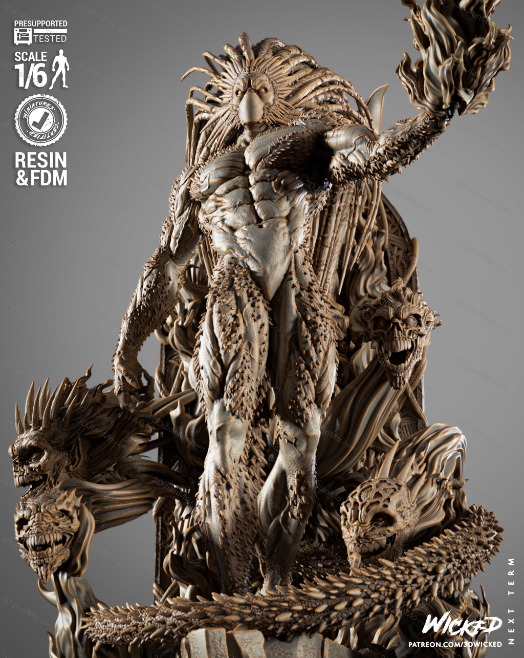 3DWicked 漫威 黑心怪