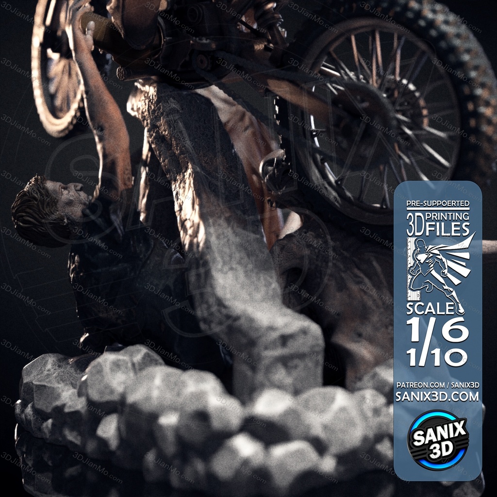 Sanix3d ‌行尸走肉 达里尔·迪克森