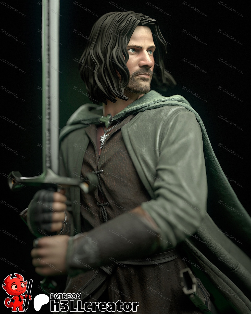 H3LL 指环王 阿拉贡