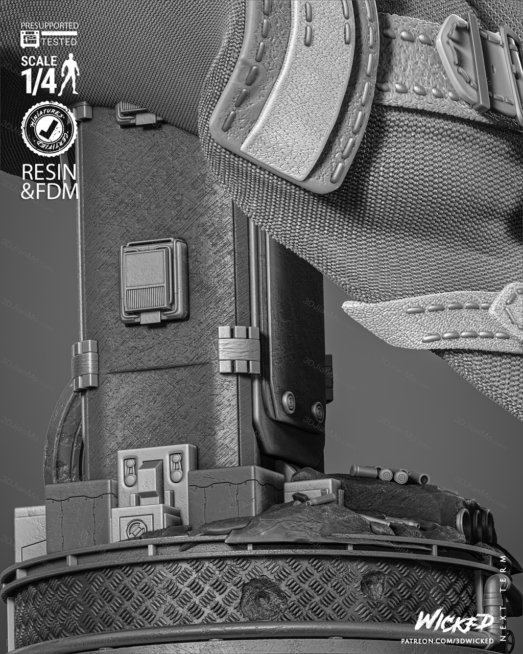 3DWicked 漫威 尼克·弗瑞