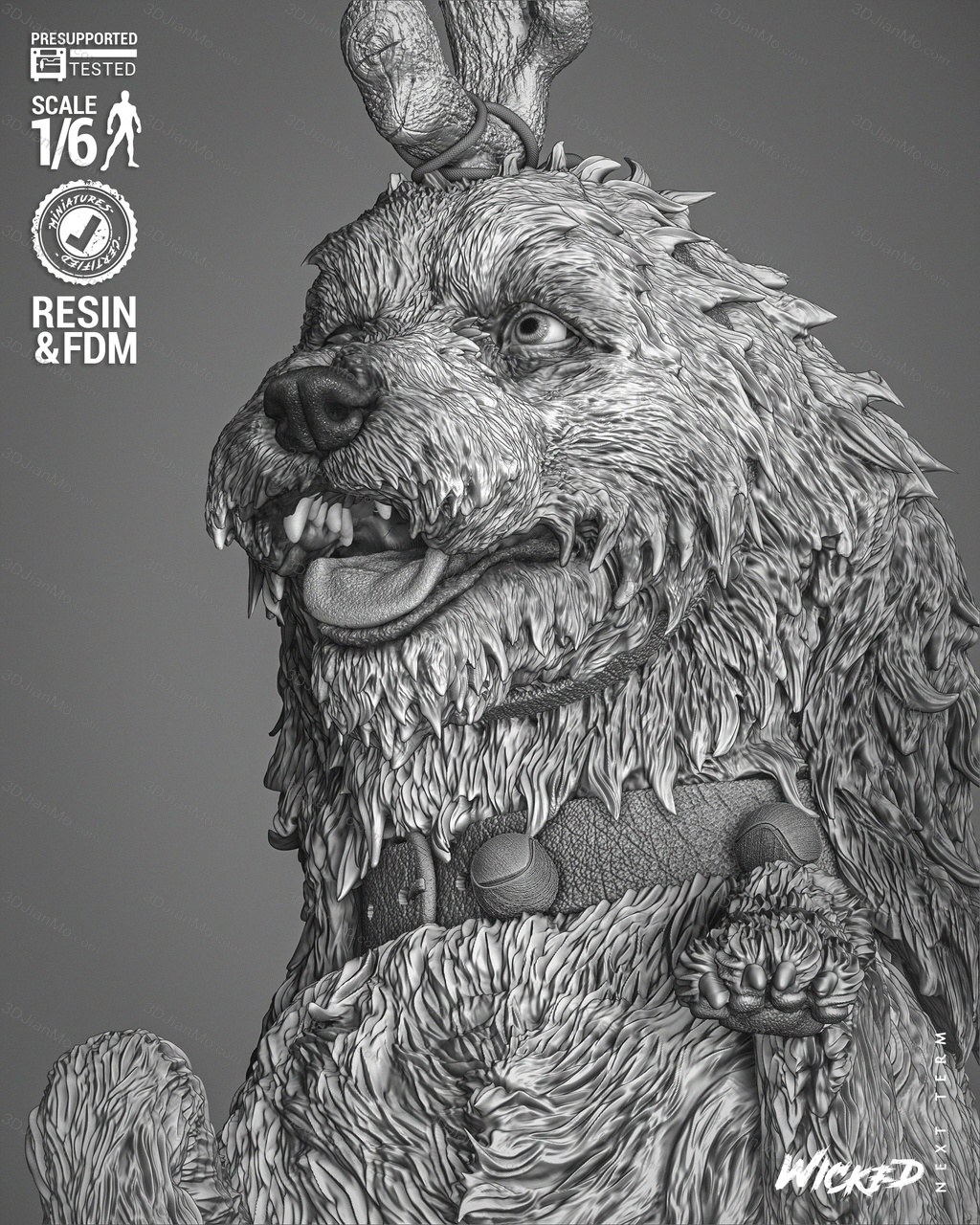 3DWicked 绿毛怪格林奇 麦克斯