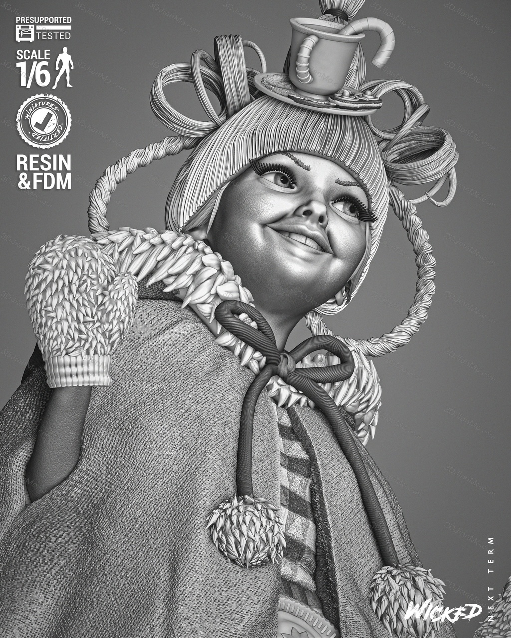 3DWicked 绿毛怪格林奇 辛迪·露