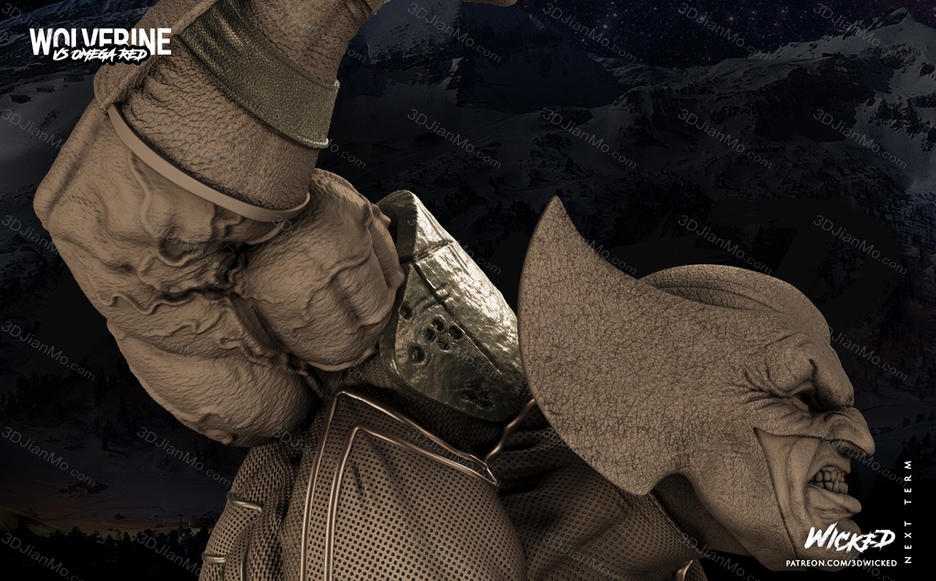 3DWicked 漫威 金钢狼