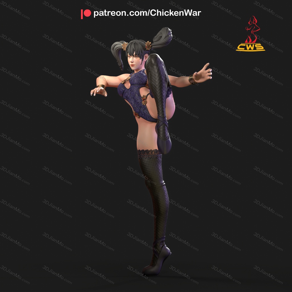 CW Studio 铁拳 凌晓雨