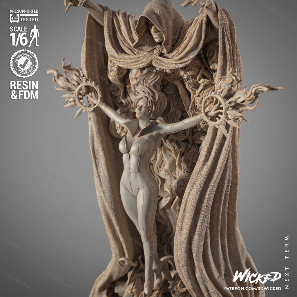 3DWicked 漫威 斗篷和匕首