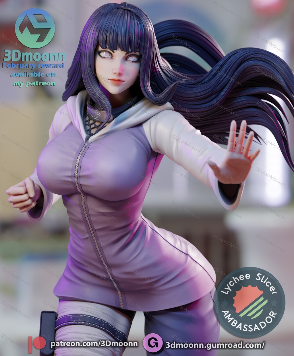 3Dmoonn 火影忍者 雏田