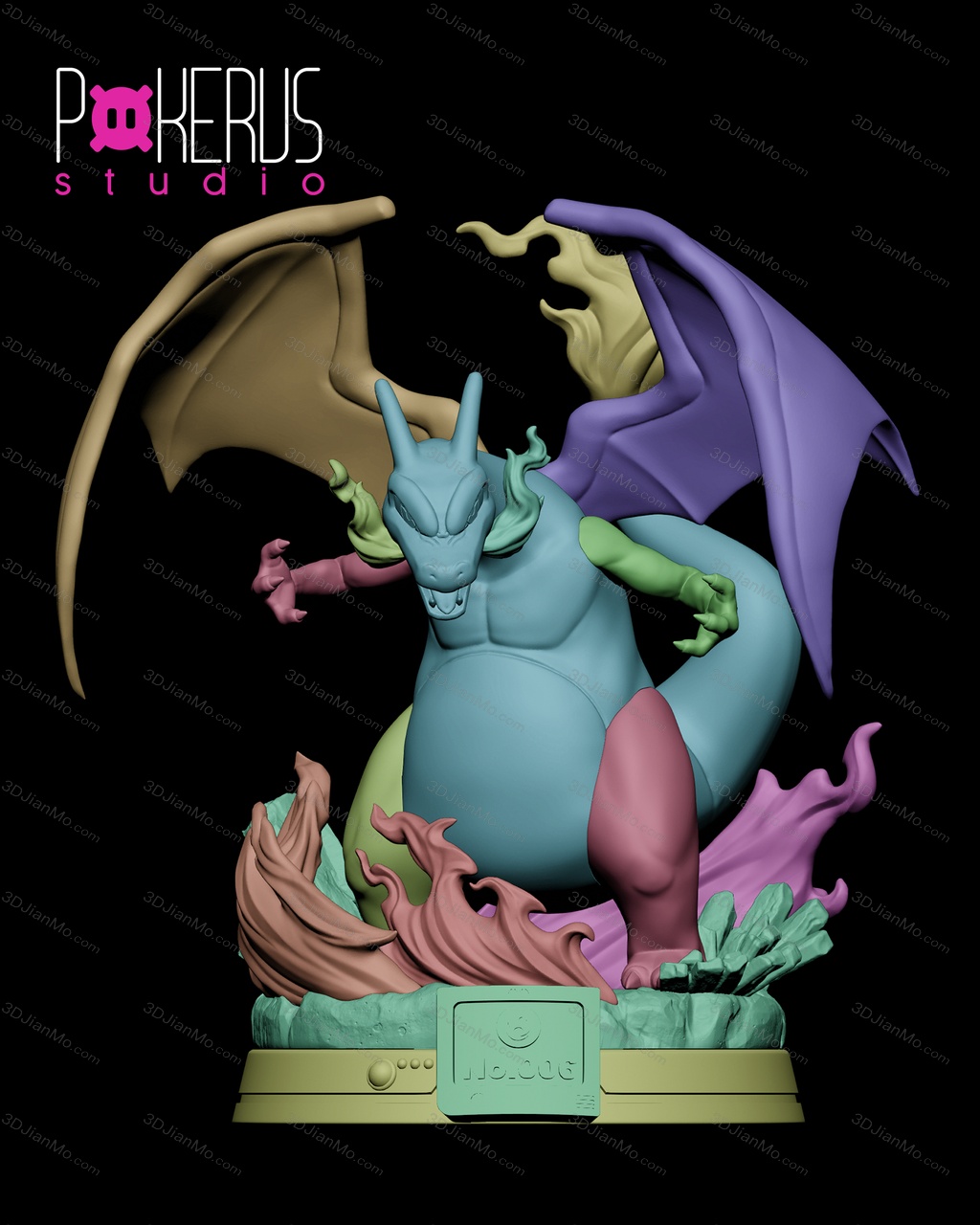 Pokerus Studio 精灵宝可梦 喷火龙