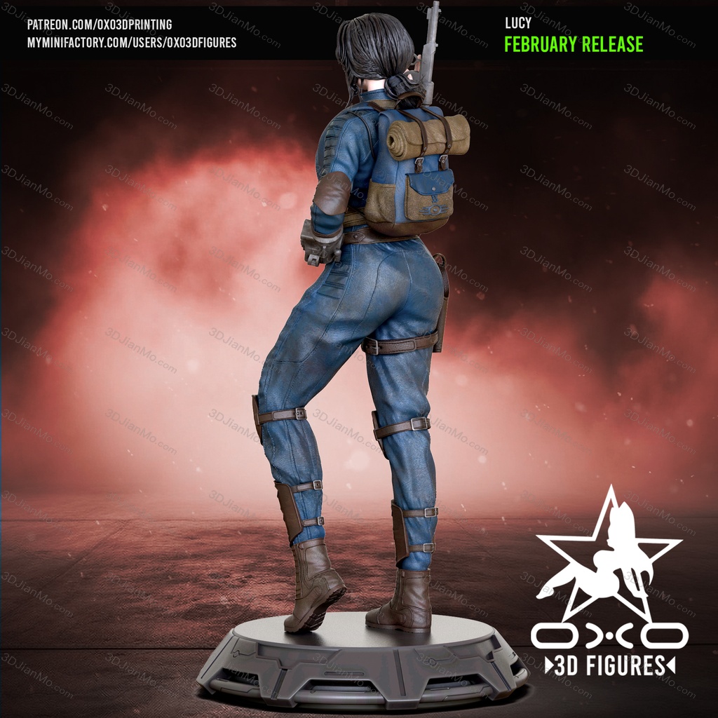 OXO3D 辐射 露西·麦克莱恩