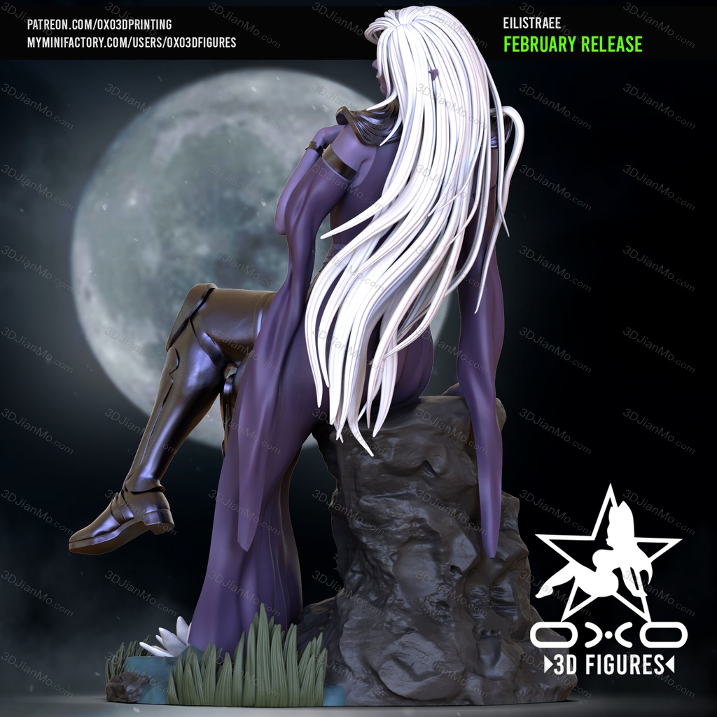 OXO3D 蛛后之战 伊莉丝翠