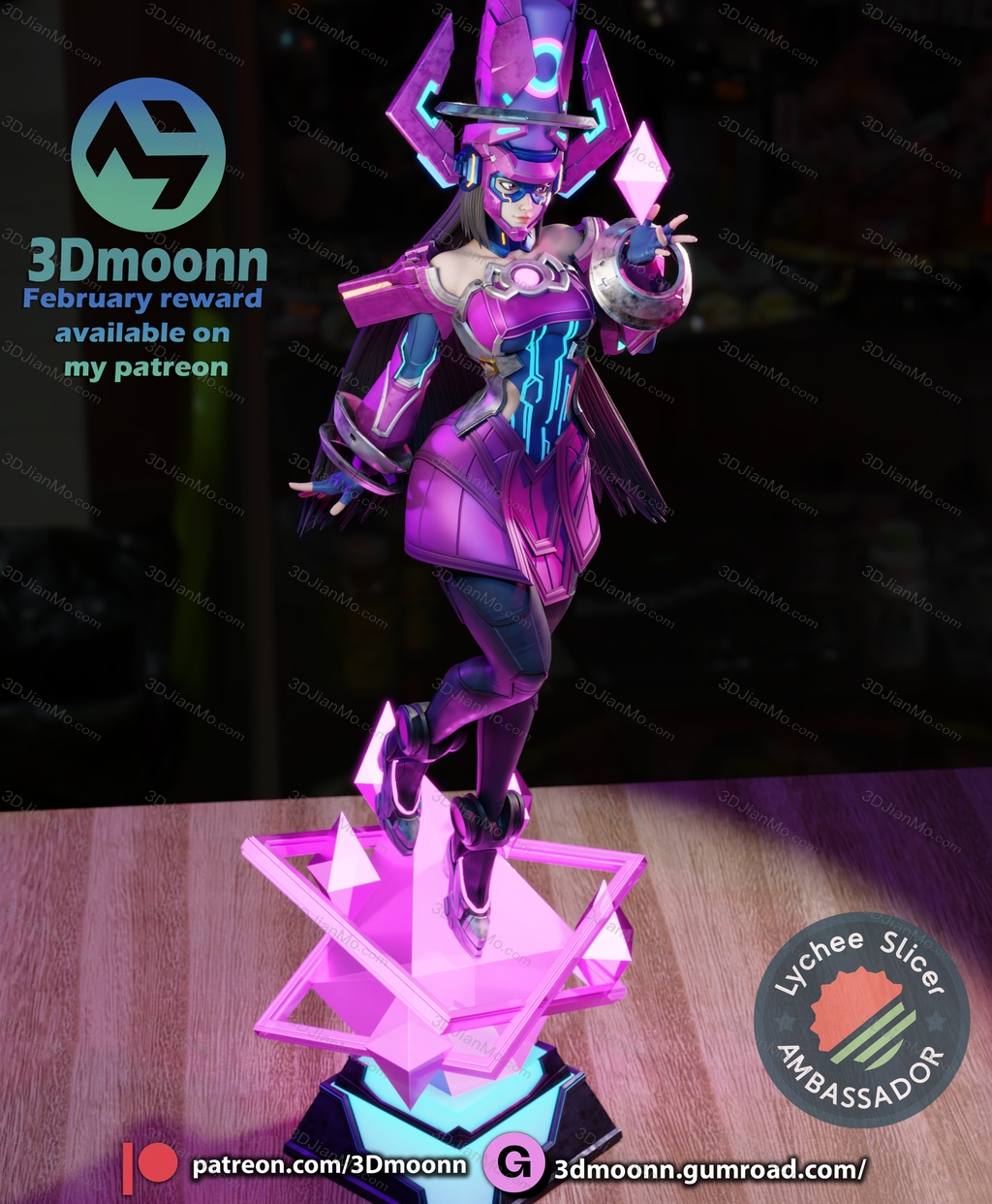 3Dmoonn 漫威 吞妹 迦娜塔