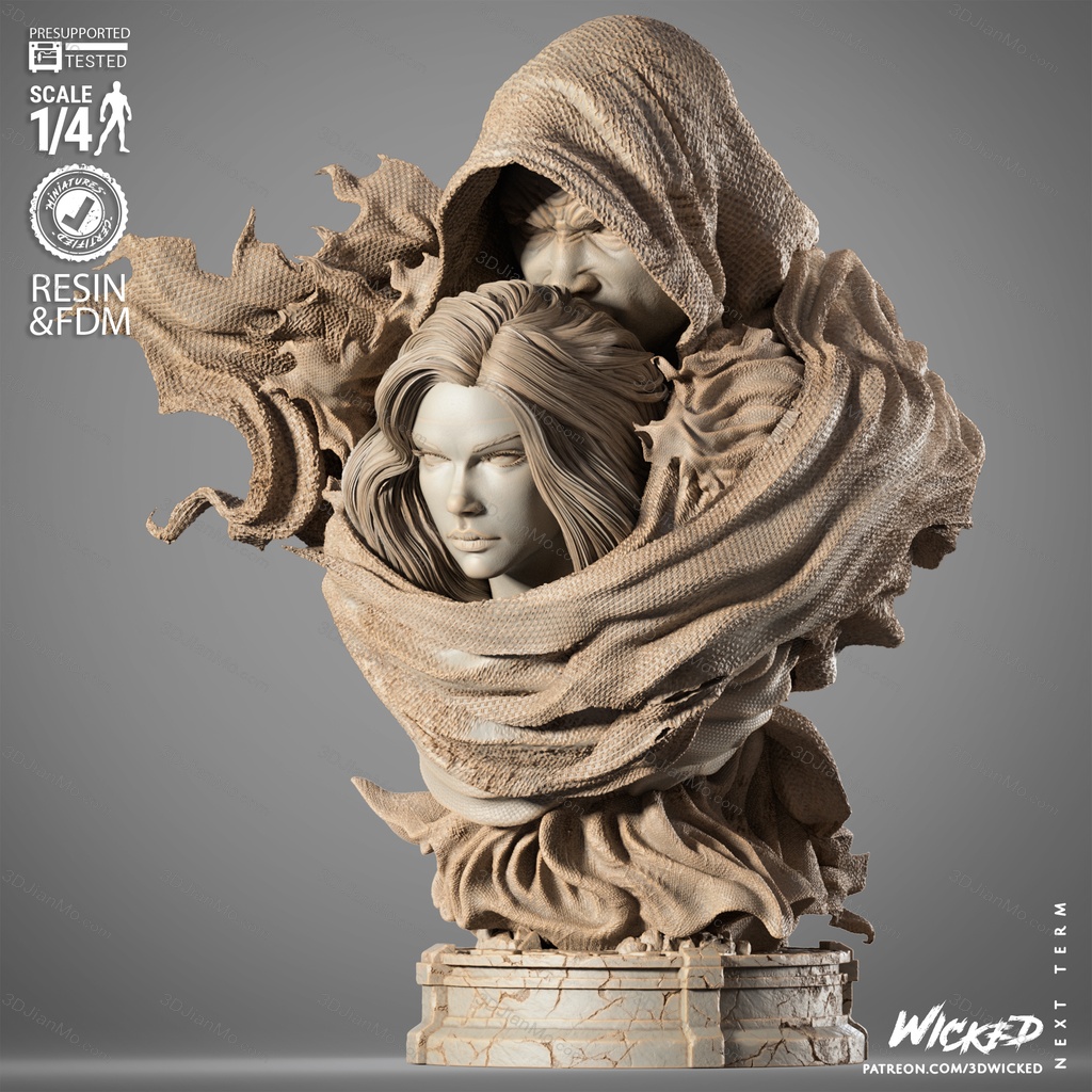 3DWicked 漫威 斗篷和匕首