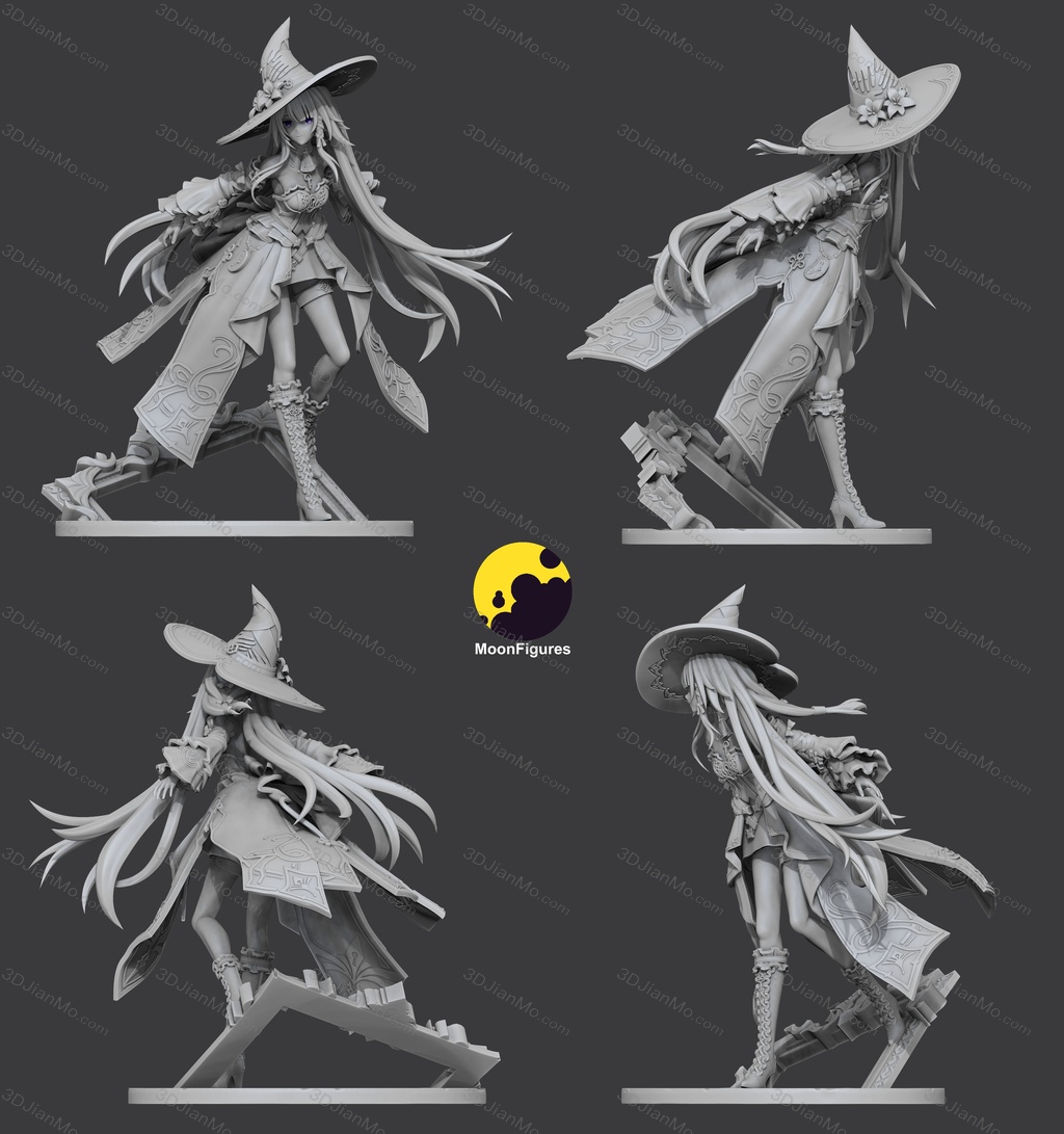 Moon Figures 崩坏：星穹铁道 黑塔