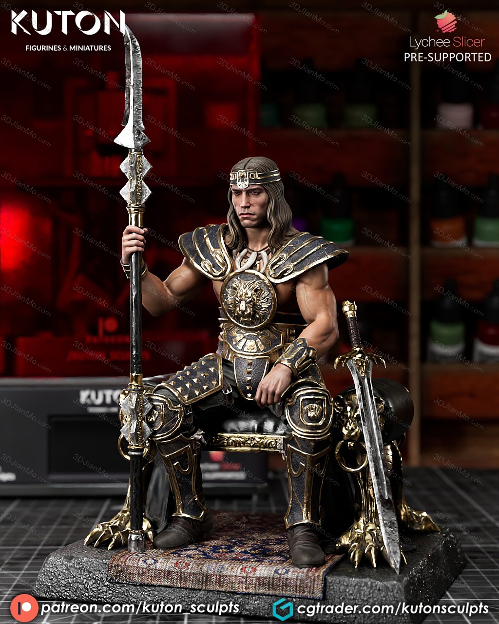 KUTON 漫威 野蛮人柯南