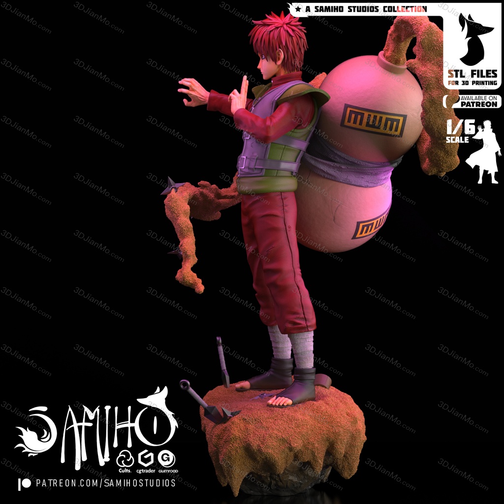 Samiho 火影忍者 我爱罗