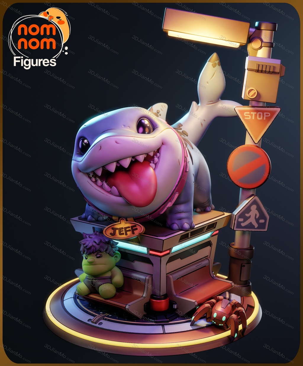 NomNom 漫威 西海岸复仇者 杰夫