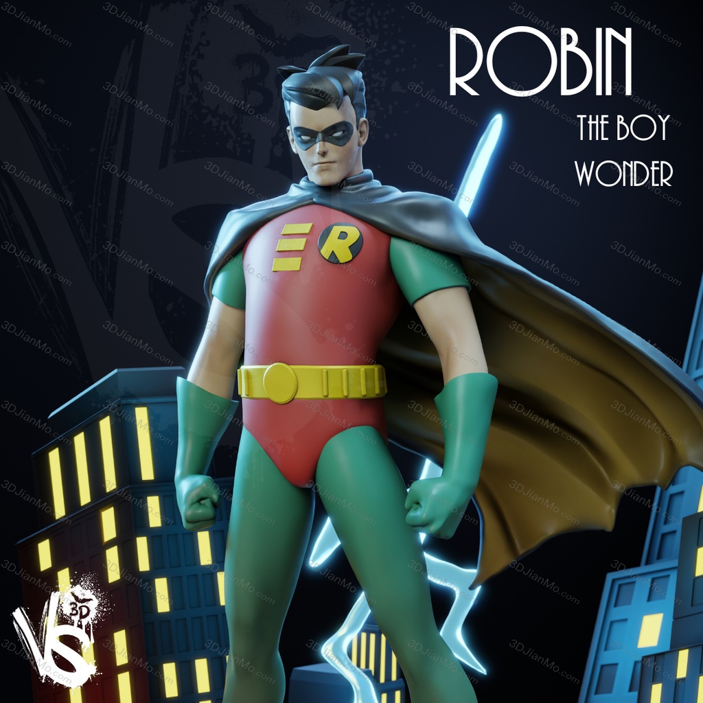 VS3D DC漫画 罗宾