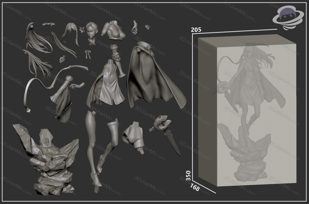 Kuru Figure 龙背上的骑兵 零