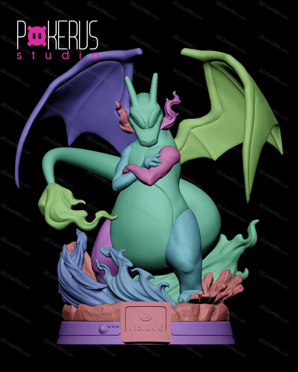 Pokerus Studio 精灵宝可梦 喷火龙