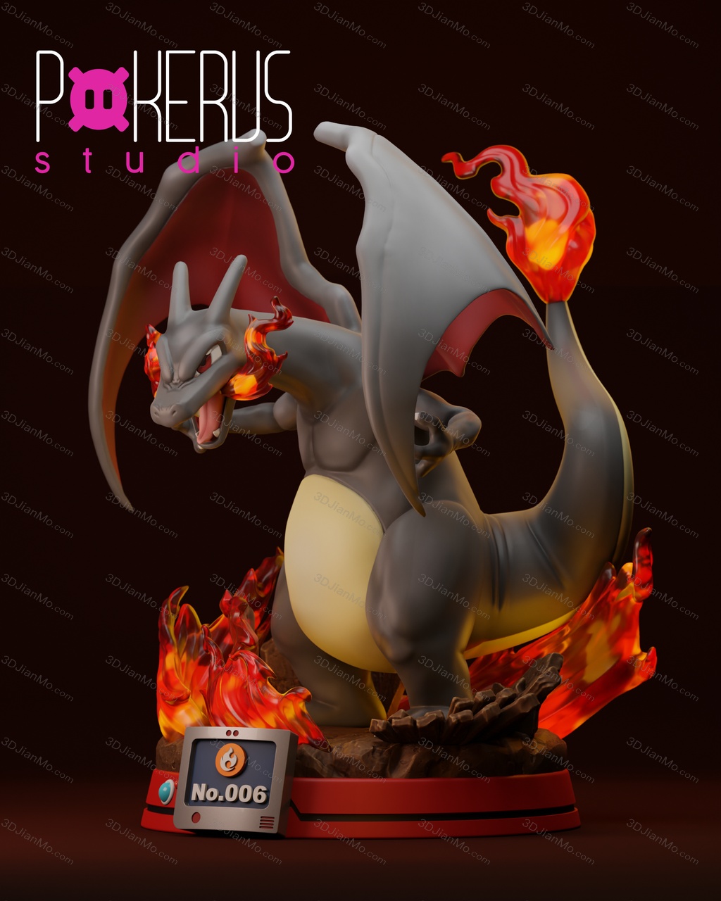 Pokerus Studio 精灵宝可梦 喷火龙