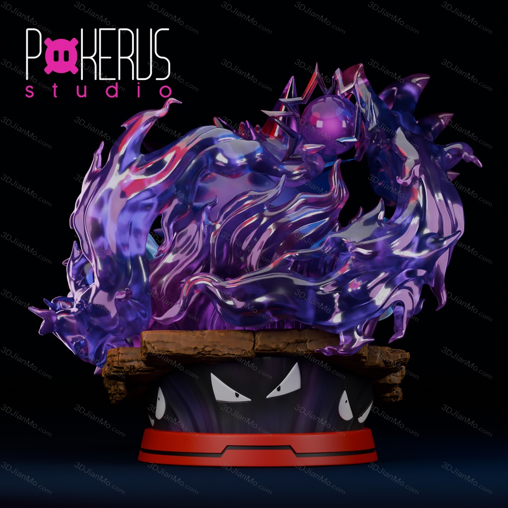 Pokerus Studio 精灵宝可梦 耿鬼