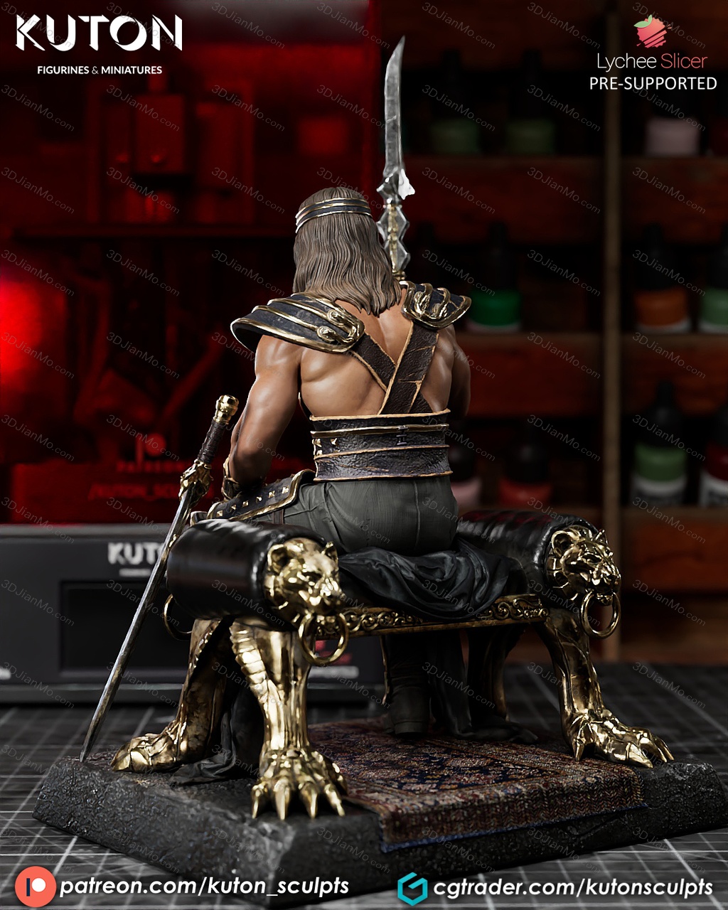 KUTON 漫威 野蛮人柯南