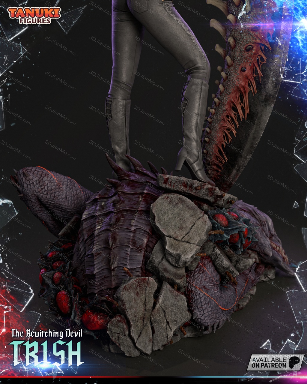 Tanuki Figures 鬼泣 翠西