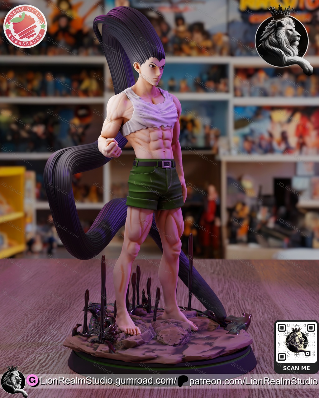 LionRealm 全职猎人 杰·富力士小杰