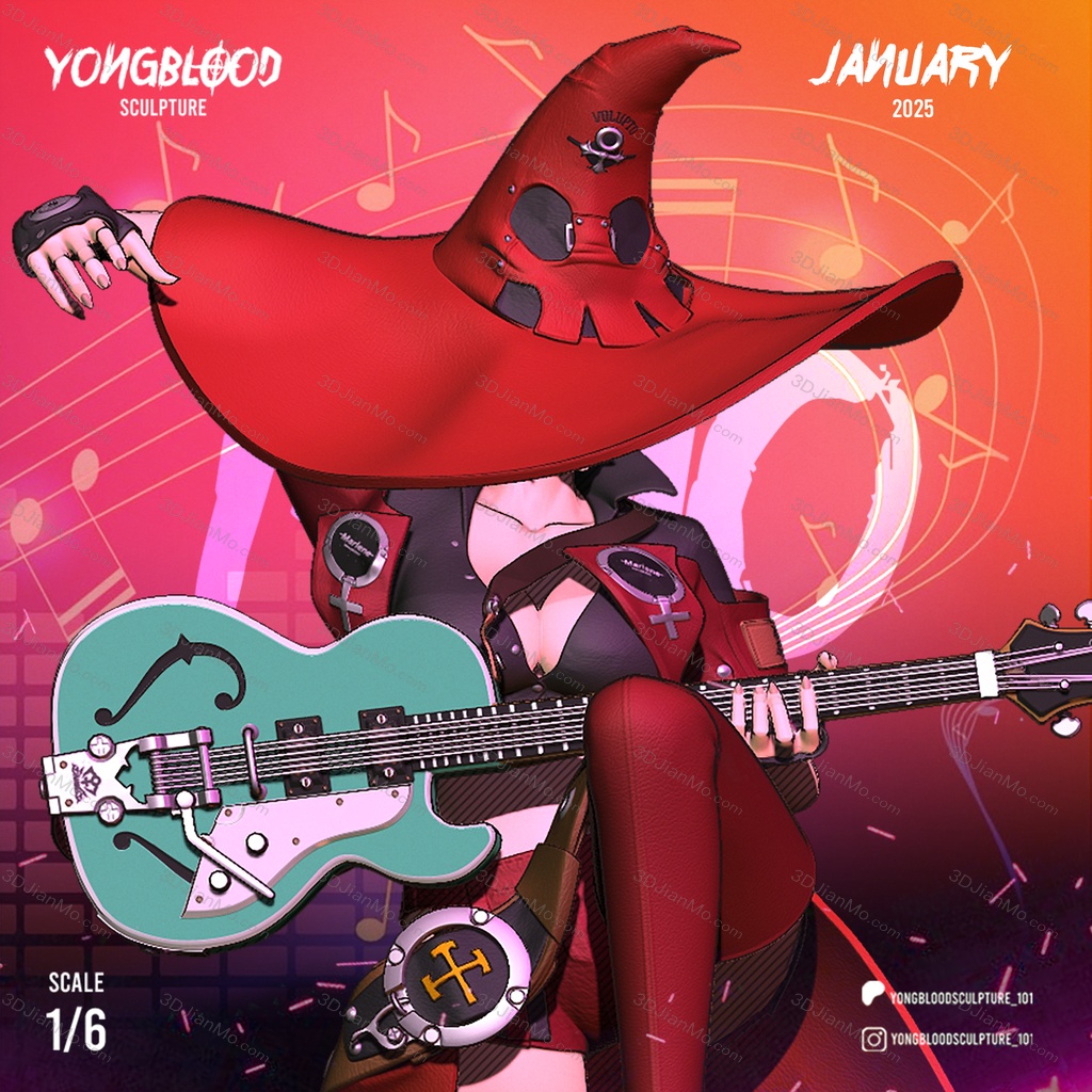 Yongblood Sculpture 罪恶装备 茵诺