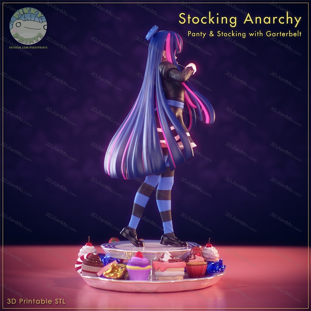 Pikitty 吊带袜天使 史朵巾