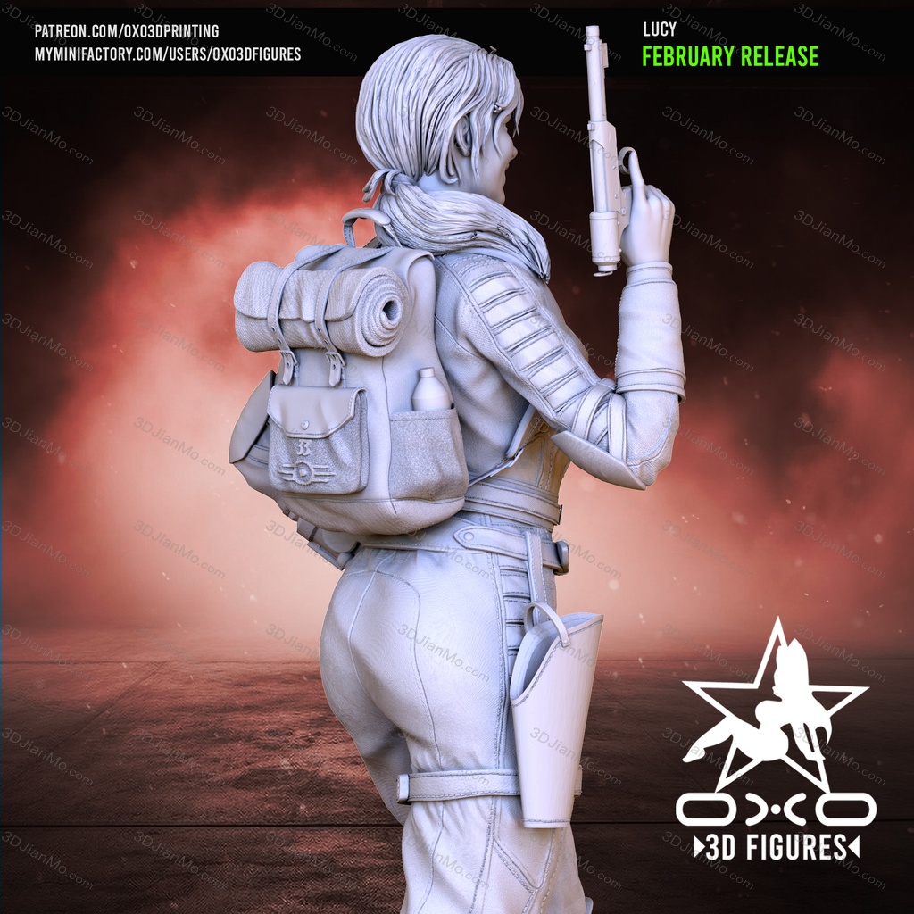 OXO3D 辐射 露西·麦克莱恩