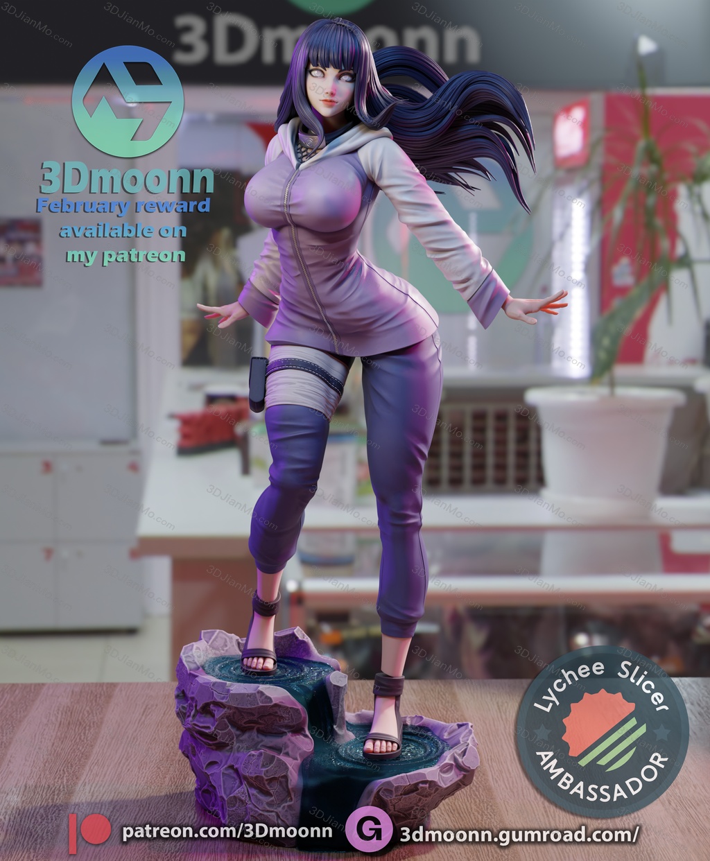 3Dmoonn 火影忍者 雏田