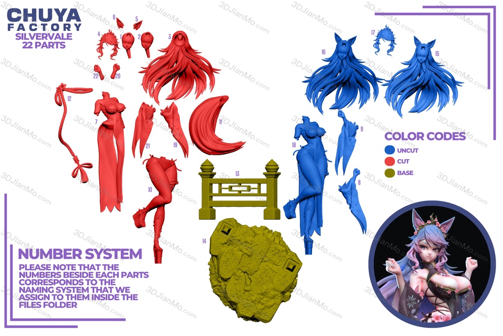 Chuya Factory 虚拟主播 樱花狼灵