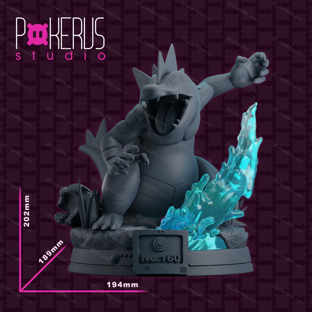 Pokerus Studio 精灵宝可梦 大力鳄