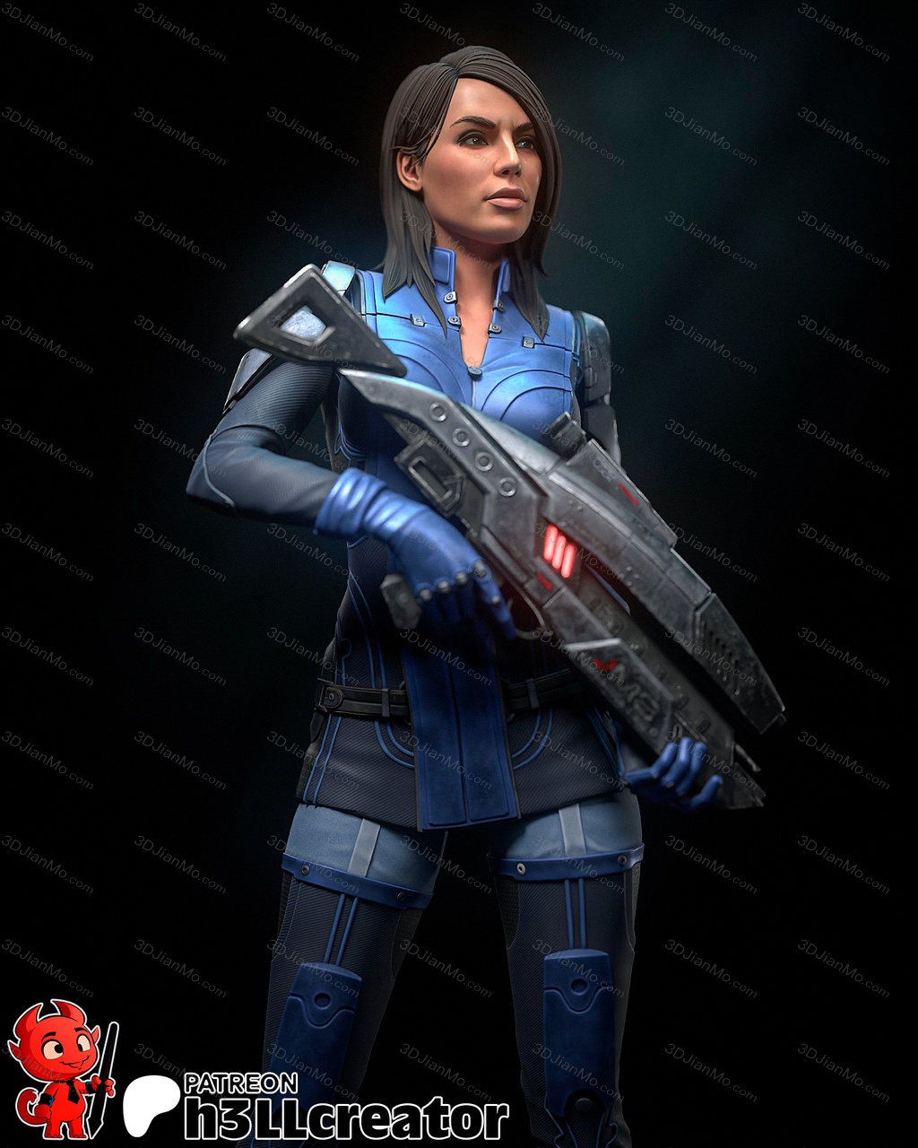 H3LL 质量效应 阿什丽