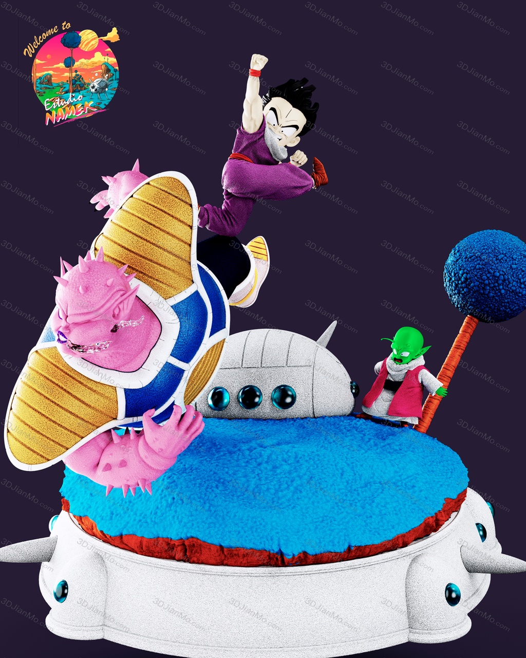 龙珠 悟饭VS多多利亚