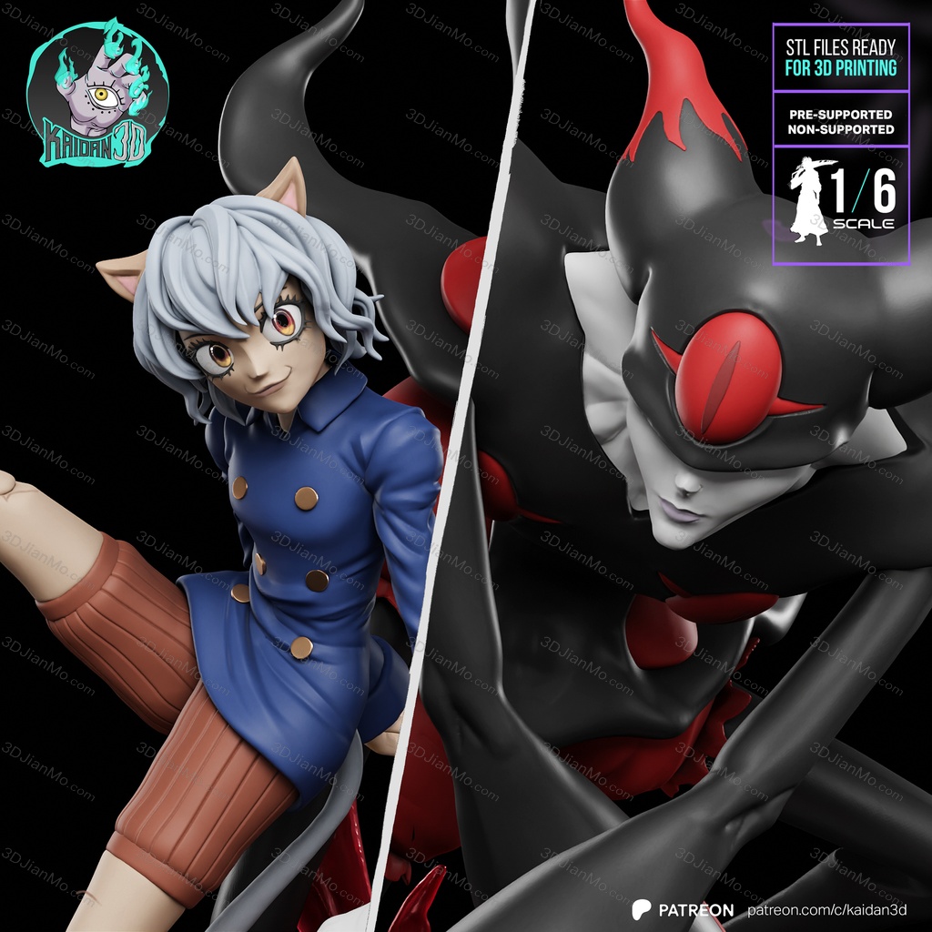 Kaidan 全职猎人 尼飞比特和黑子舞想