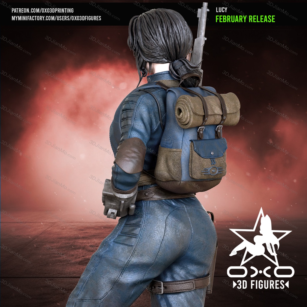 OXO3D 辐射 露西·麦克莱恩