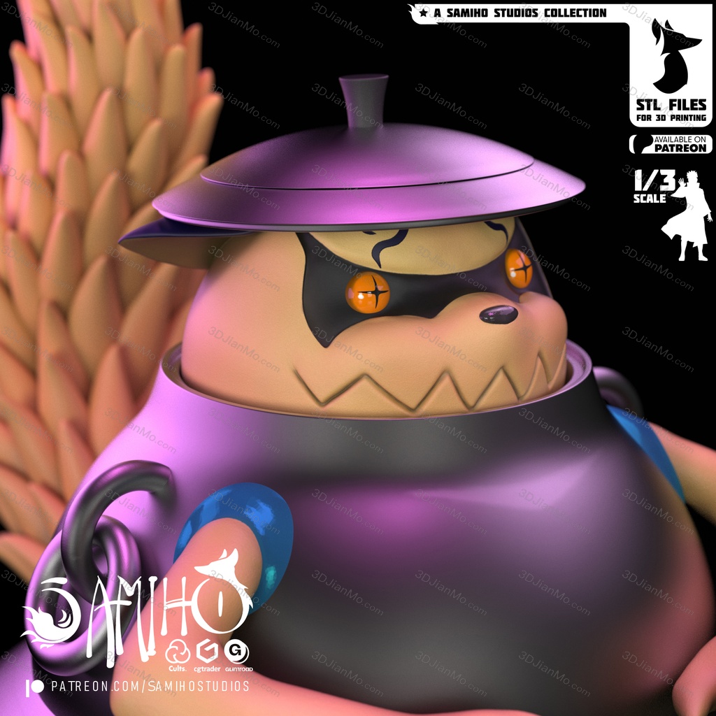 Samiho 分福茶釜 守鹤