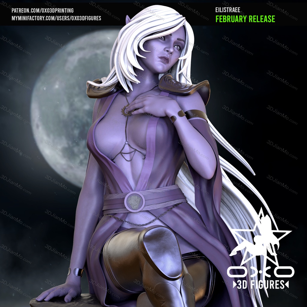 OXO3D 蛛后之战 伊莉丝翠