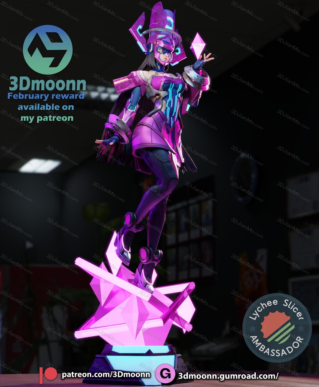 3Dmoonn 漫威 吞妹 迦娜塔