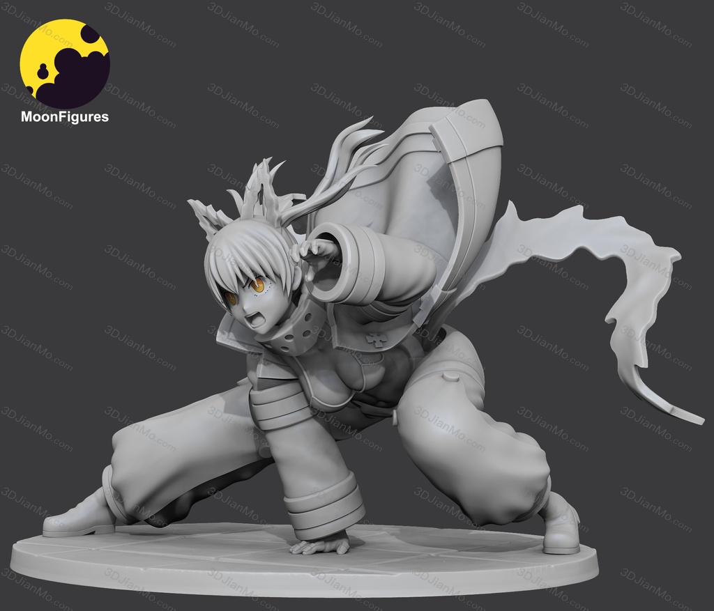 Moon Figures 炎炎之消防队 环古达