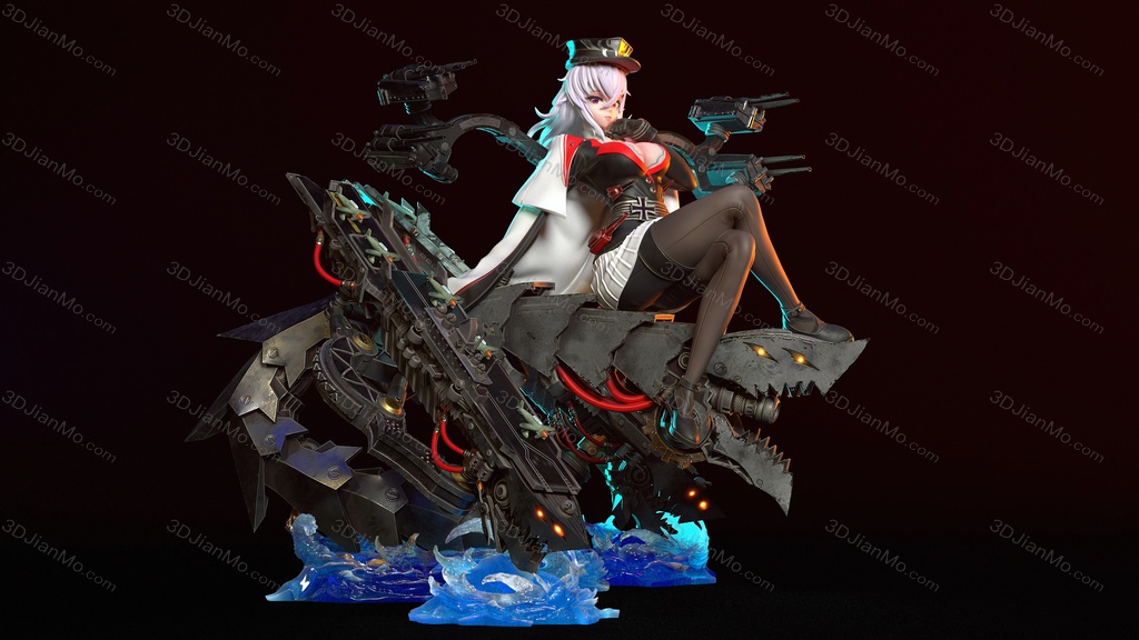 Chuya Factory 碧蓝航线 齐柏林伯爵