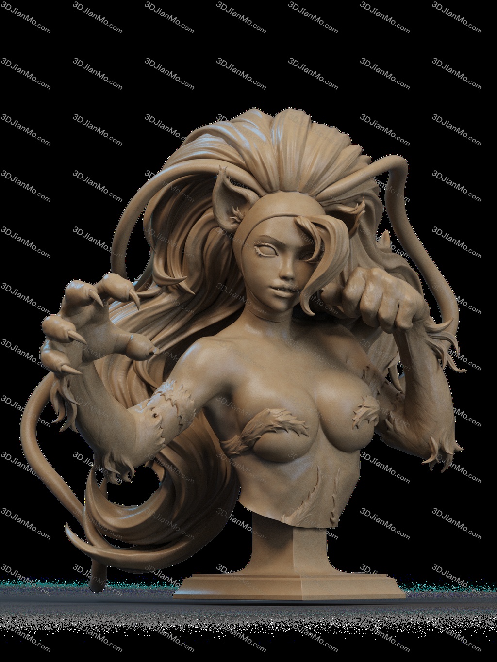 CA3D 2025年2月半身像合集